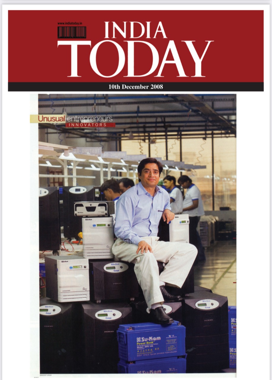 Kunwer Sachdev featured in India Today magazine