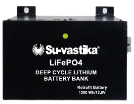 LiFePO4 Retrofit Battery 1280 Wh