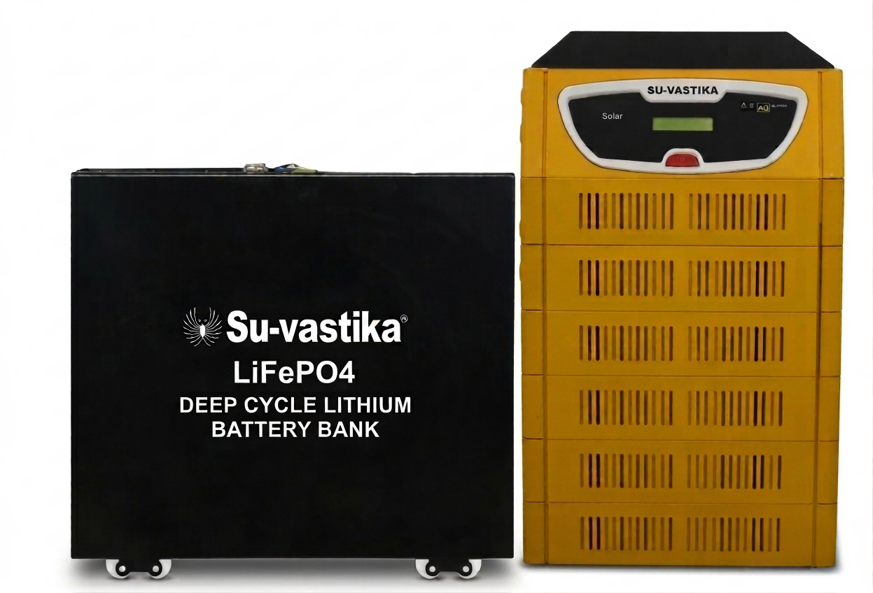 Solar PCU 10KVA MPPT + LiFePO4 9 KWh