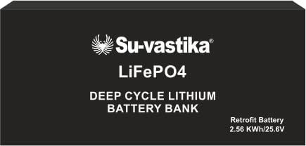 LiFePO4 Retrofit Battery 2.56 KWh