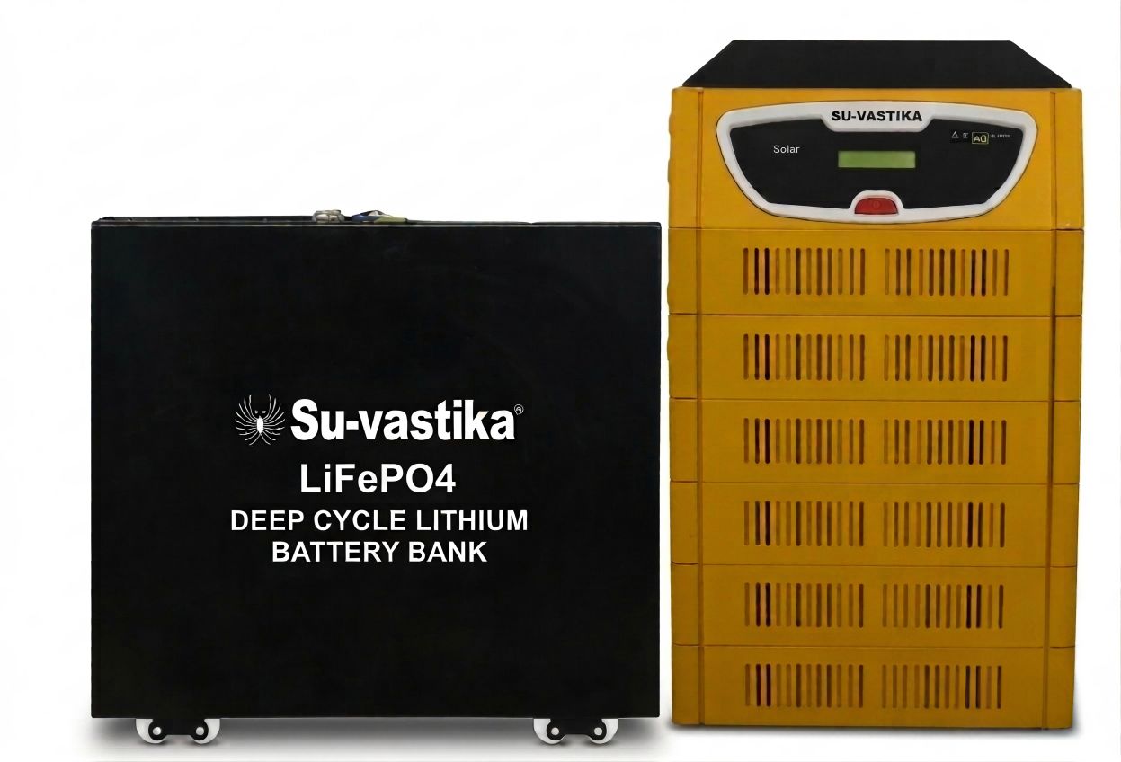 Solar PCU 10KVA MPPT + LiFePO4 9 KWh